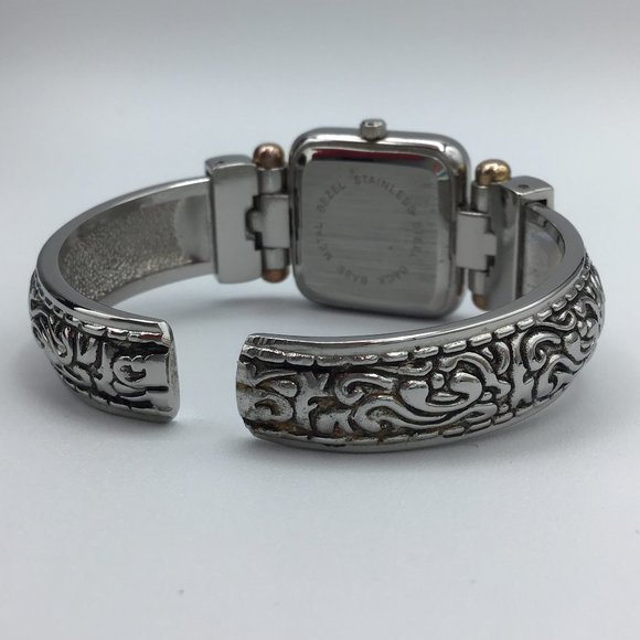 Ornate Collezio Hinged Bracelet Watch Vintage - Picture 10 of 14
